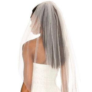 BHLDN Classic Cream Bridal Veil